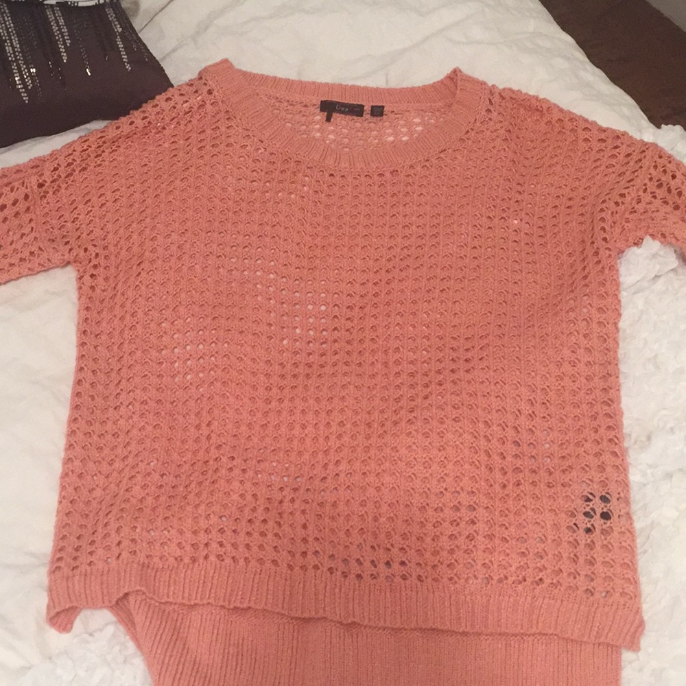 Mesh sweater